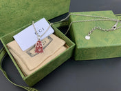 GG GHOST RED NECKLACE