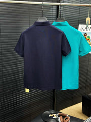 LOEWE POLO SHIRT IN EMBROIDERED COTTON
