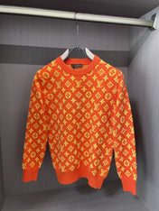 LV SWEATER IN RED AND YELLOW STYLE 001