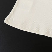 MIU MIU LACE-TRIM TANK TOP IN WHITE