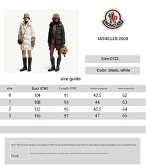 HOODED LONG PUFFER JACKET IN BLACK