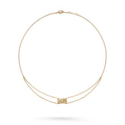 CRUSH GOLD DIAMOND NECKLACE