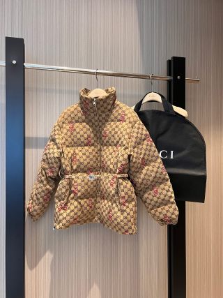 Gucci Beige Polyester Fiber