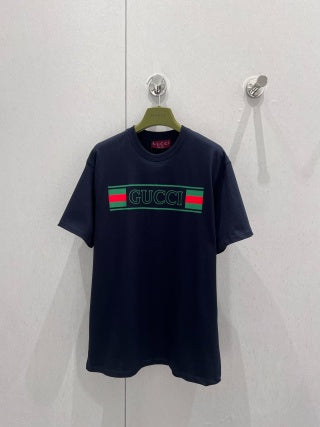 Gucci 25 Print Short Sleeve T-shirt Cotton