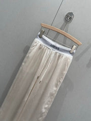 Loewe 25 logo Embossed Trousers Cotton