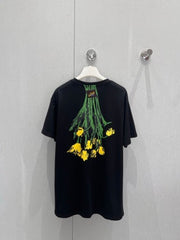 Loewe 25 Floral Round Neck Short-sleeved T-shirt Cotton