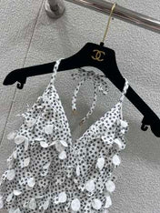 CC 25 Flower Camisole Polyester Fiber 220295
