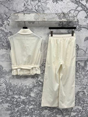 Loewe 25 Vest Suit Cotton Linen