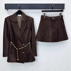 CELINE 25S VEST DRESS SET 0082