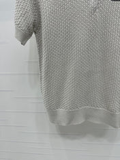 MIUMIU SHORT-SLEEVE KNIT POLO 269487