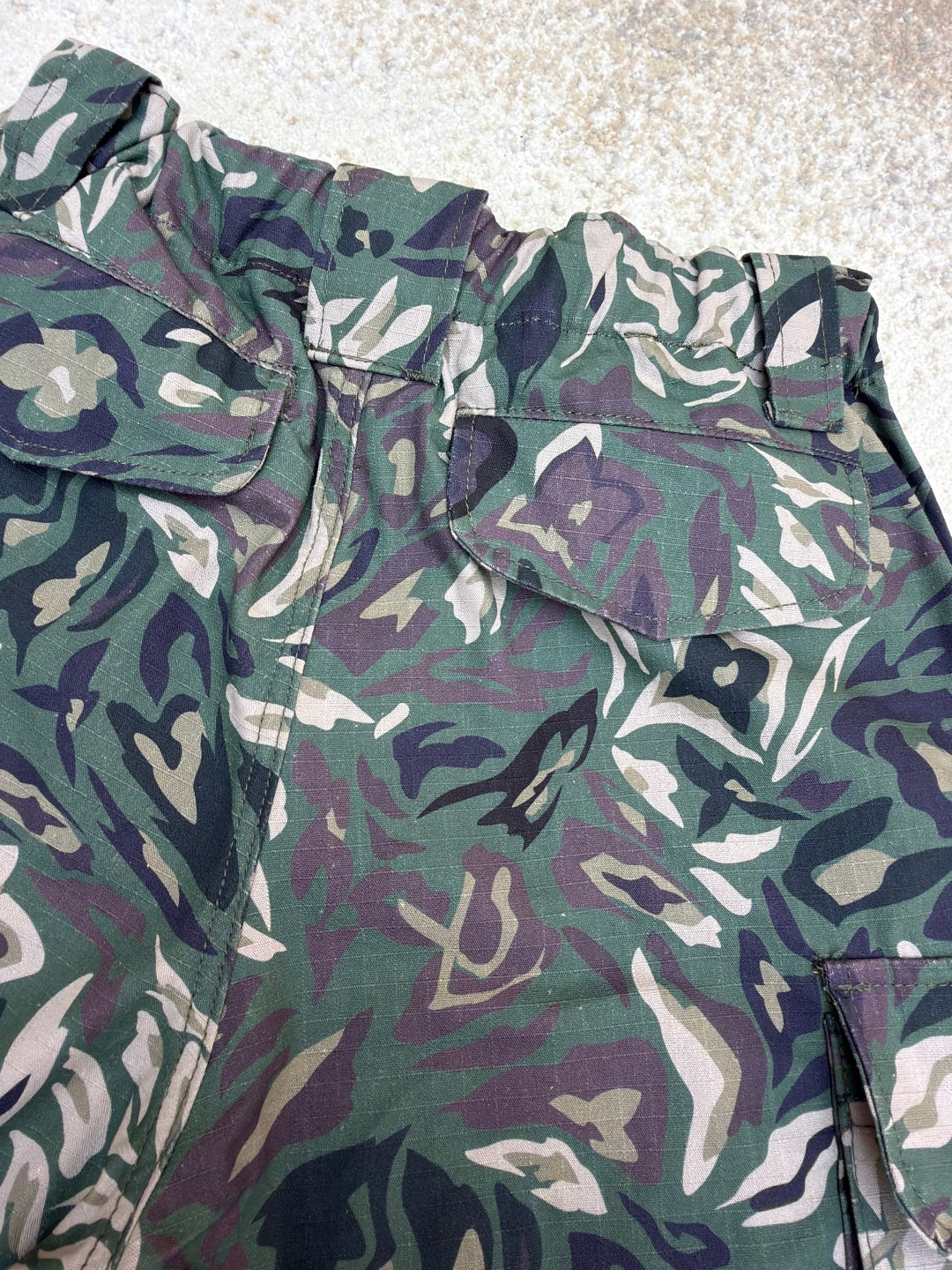 LV 25S PATCHWORK CARGO PANTS 0158