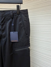 LV 25S EMBROIDERED CARGO PANTS 584825