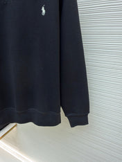 RALPH LAUREN 25S FLEECE SWEATSHIRT WITH EMBROIDERED LOGO 265