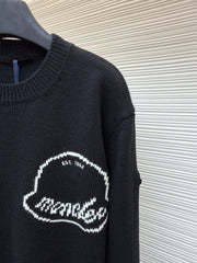 MONCLER 25S LONG-SLEEVE CREW NECK SWEATER 235