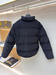 PRADA 25S VELVET PUFFER JACKET 458