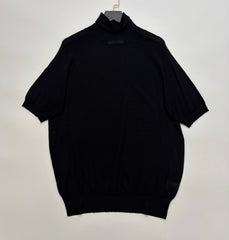 PRADA 25S SHORT-SLEEVE TURTLENECK SWEATER 430