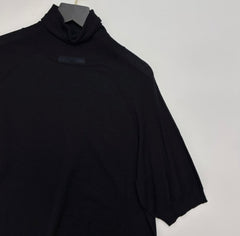 PRADA 25S SHORT-SLEEVE TURTLENECK SWEATER 430