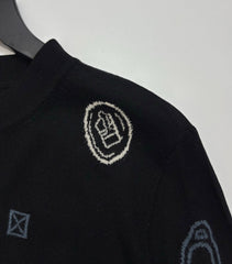 HERMES 25S WOOL-LINED SWEATER 185