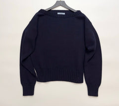 PRADA 25S OFF-SHOULDER SWEATER 457