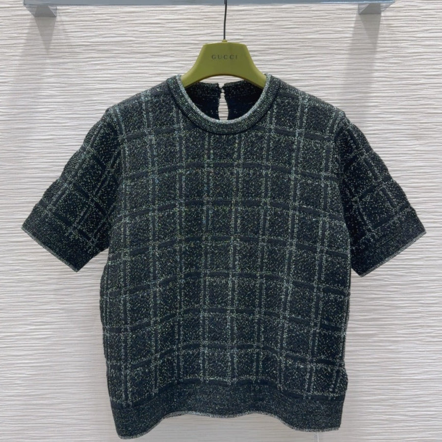 Gucci 2025 T-shirt Green Wool Viscose