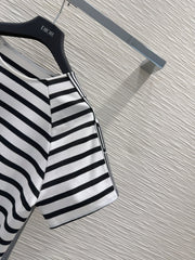 DIOR 25S STRIPED DRESS STYLE 159