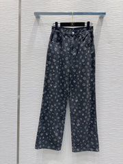 CC 25 Jeans Black Cotton