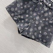 CC 25 Short Black Cotton