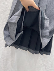 PRADA 25S LONG PLEATED SKIRT 212