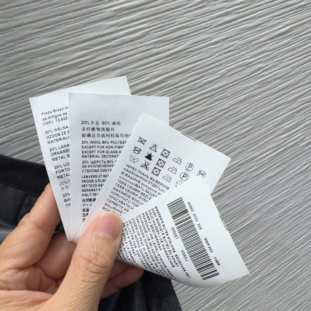 PRADA 26S PLEATED SKIRT 633