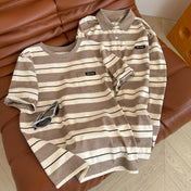 MIU STRIPED TEE IN TWO VERSIONS 25S IN COTTON 265679