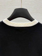 CC SHORT-SLEEVE CREW NECK KNIT TOP 267987