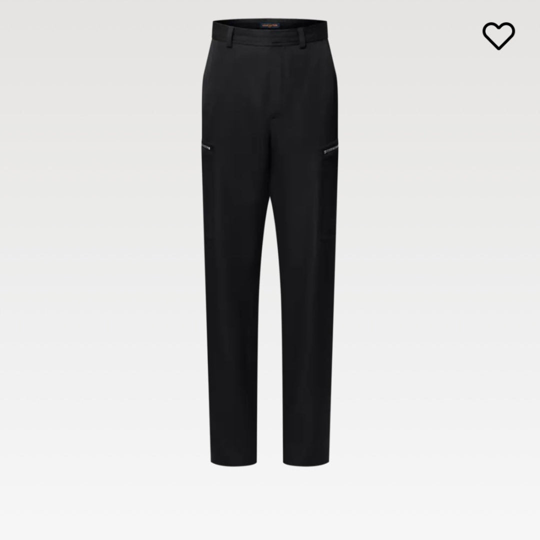 LV 25S EMBROIDERED CARGO PANTS 584825