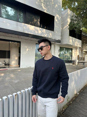 RALPH LAUREN 25S FLEECE SWEATSHIRT WITH EMBROIDERED LOGO 263