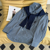 CHANEL SHIRT WITH SCARF DETAIL STYLE 51