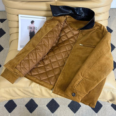 MIUMIU VELVET PADDED JACKET STYLE 450