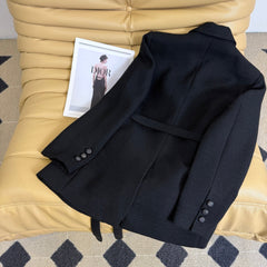 CHANEL 25S BELTED LAPEL COAT 286