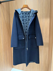HERMES 25S WOOL COAT 102