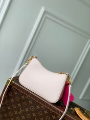 MARELLINI LV X TM 19 IN PINK CHEEKY CHERRY BLOSSOM EPI CALFSKIN