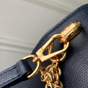 TWIST SLIM 19 IN NAVY BLUE TAURILLON CALFSKIN GOLD HARDWARE