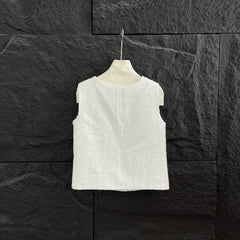 SEQUIN EMBELLISHED BLAZER IN WHITE 265872