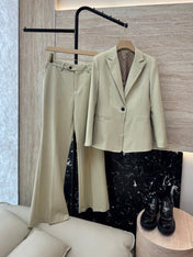 MAX MARA 25S SET VEST BLAZER 015