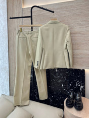 MAX MARA 25S SET VEST BLAZER 015