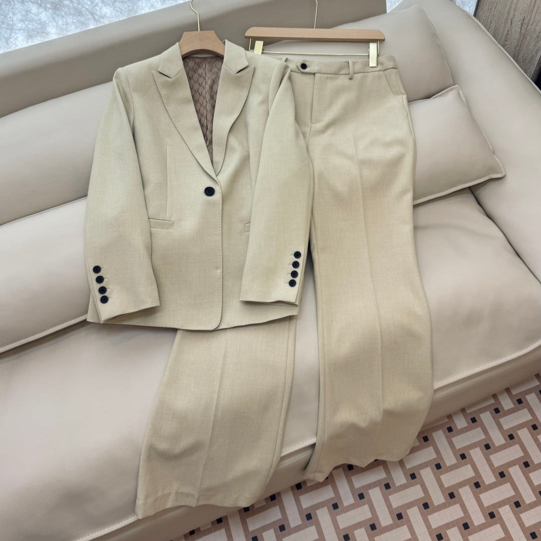 MAX MARA 25S SET VEST BLAZER 015