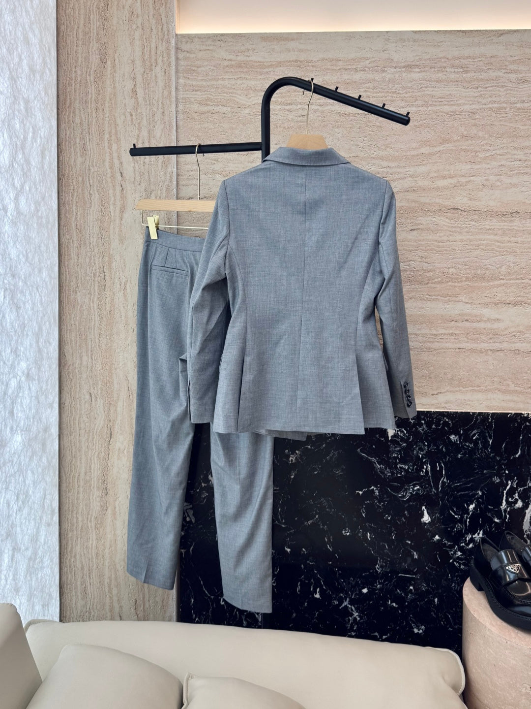 MAX MARA 25S SET VEST BLAZER 012