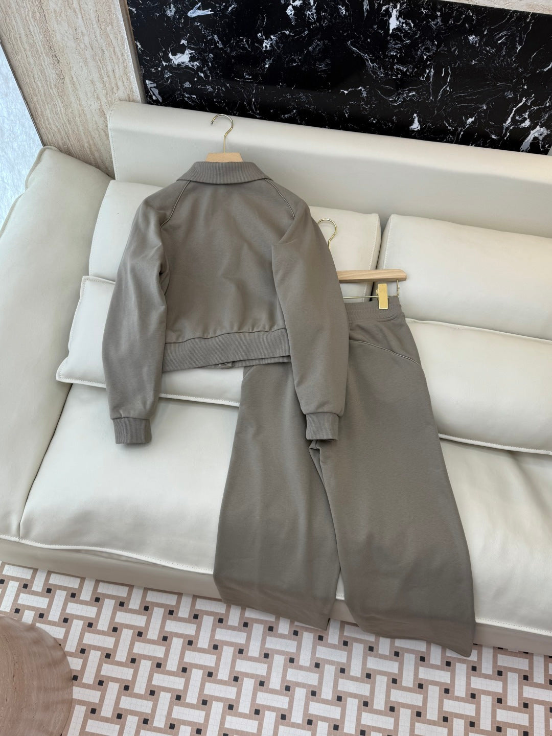PRADA 25S JACKET AND TROUSERS SET 217