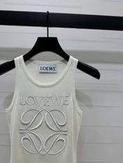 Loewe 25 Tank Top Wool with Tencel 232629