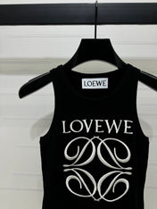 Loewe 25 Tank Top Wool with Tencel 232629