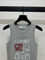 Loewe 25 Tank Top Wool with Tencel 232631
