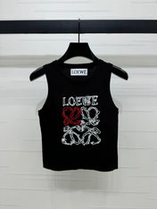 Loewe 25 Tank Top Wool with Tencel 232631