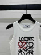 Loewe 25 Tank Top Wool with Tencel 232631